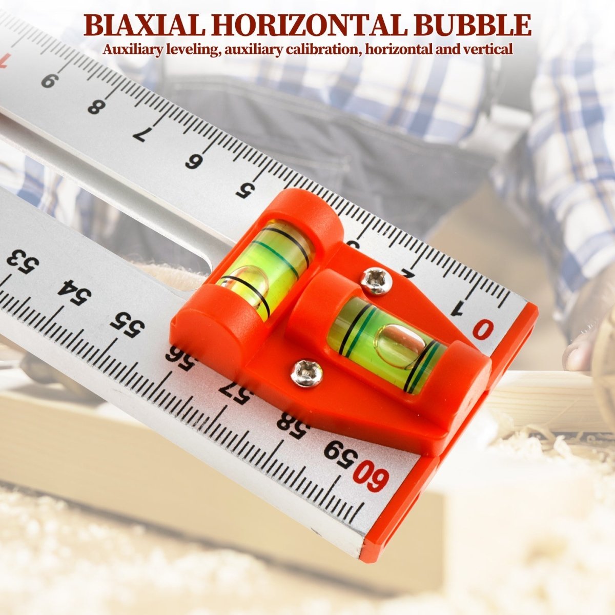 قاعدة العلامة القابلة للتعديل للقياسات الدقيقة