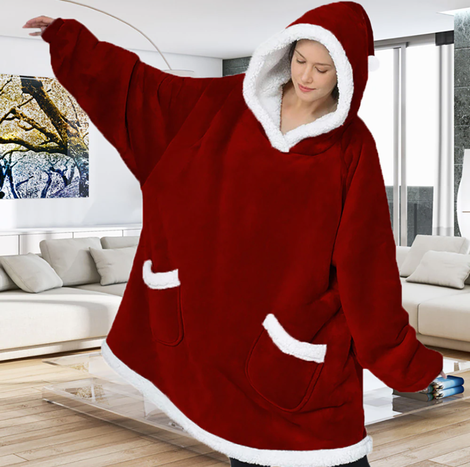 Sudadera gigante de manta ultra cómoda para una relajación total