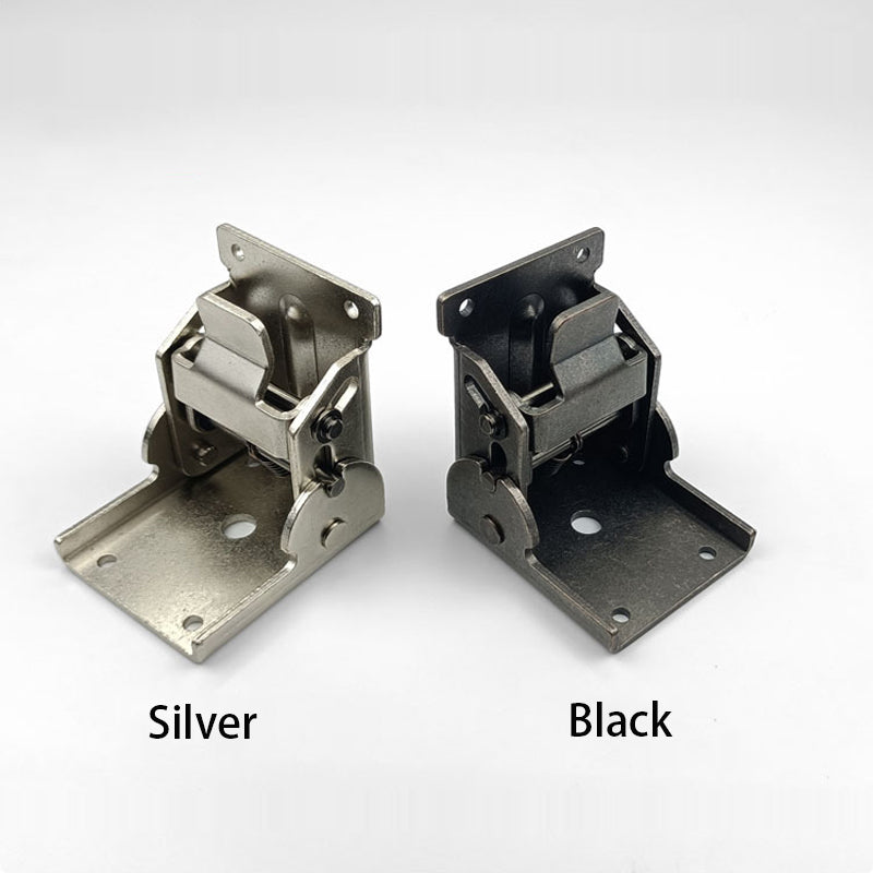 Itsekiinnittyvät, 90 asteen taitettavat teräksiset kalustehanat (x2)