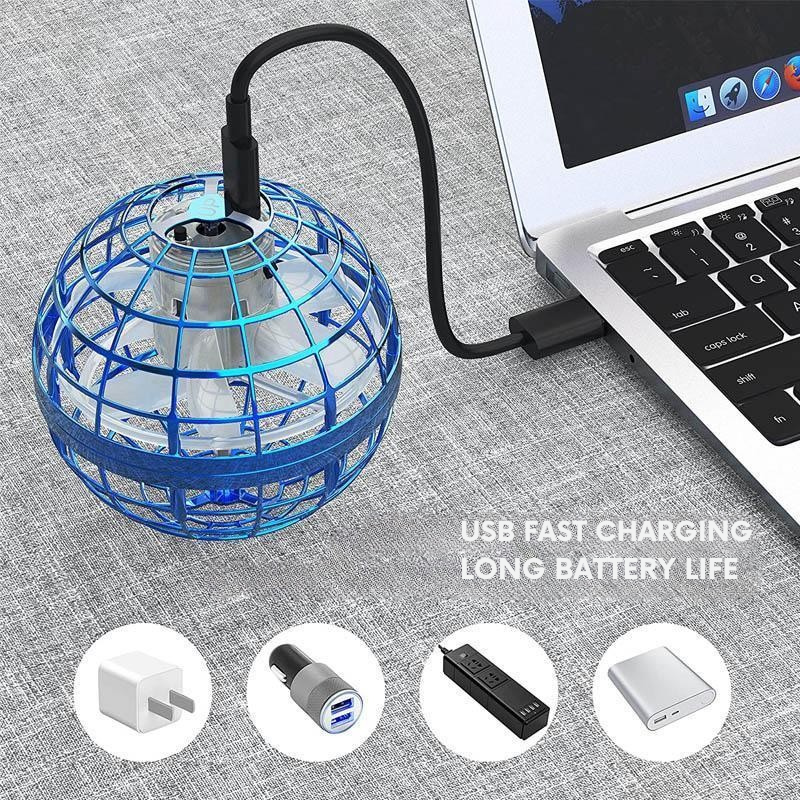 Balle volante lumineuse pour jeux fun et interactifs