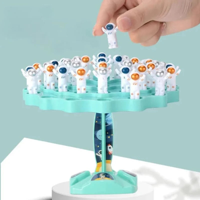 Jeu d’équilibre astronautes pour stimuler l’apprentissage