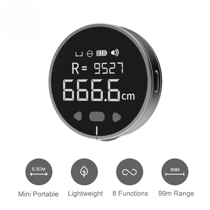 Mittaa kaikki yhdellä silmäyksellä, ilman hankalaa mittanauhaa 