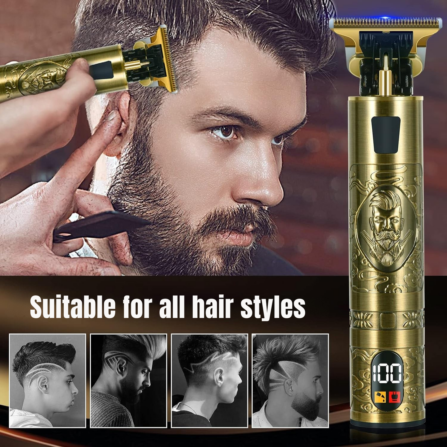 Cortadora de precisión con pantalla digital integrada 