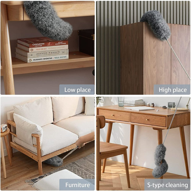 נקה גבוה ורחוק, יותר אבק מחוץ להישג יד 