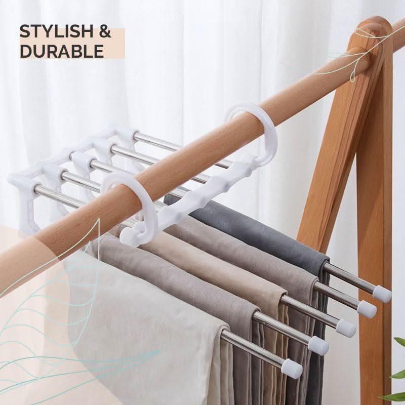 Porte-Pantalons Multifonctionnel pour un Placard Bien Rangé