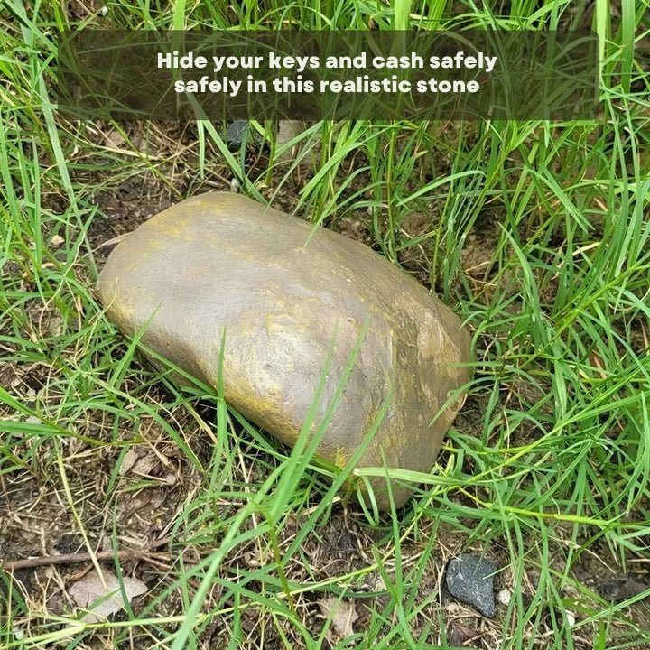 石の形をした目立たない外部キーケース 