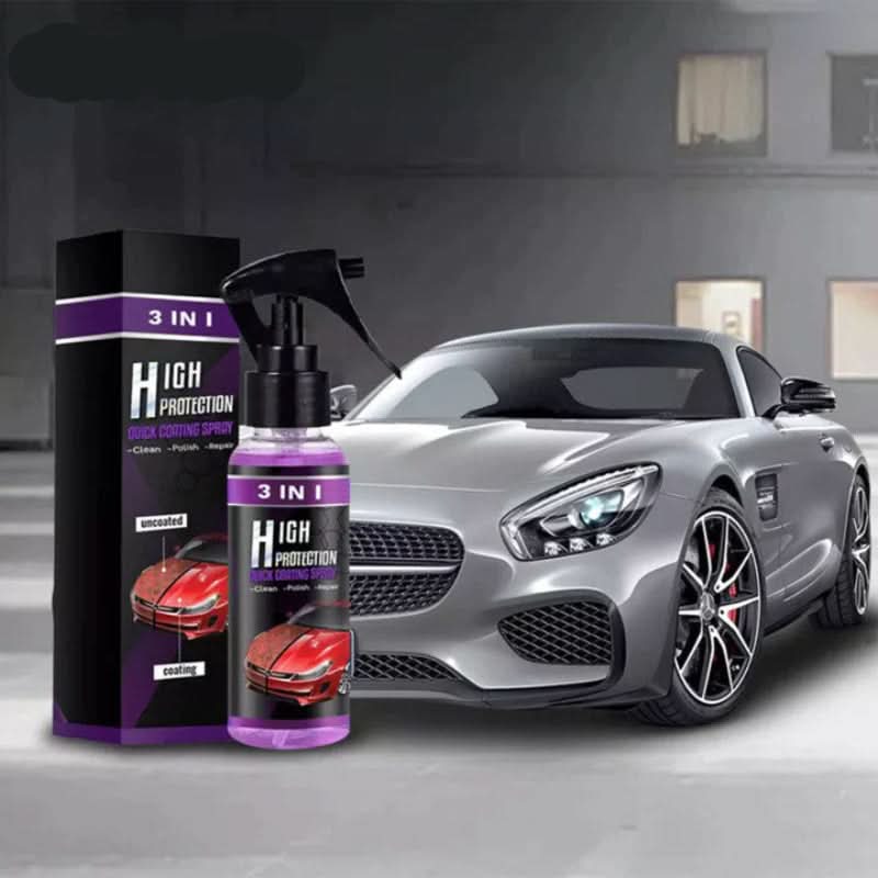 Brillance instantanée et protection en un seul spray