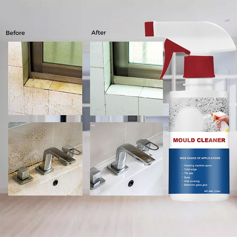 Mousse nettoyante anti-moisissure pour une maison saine