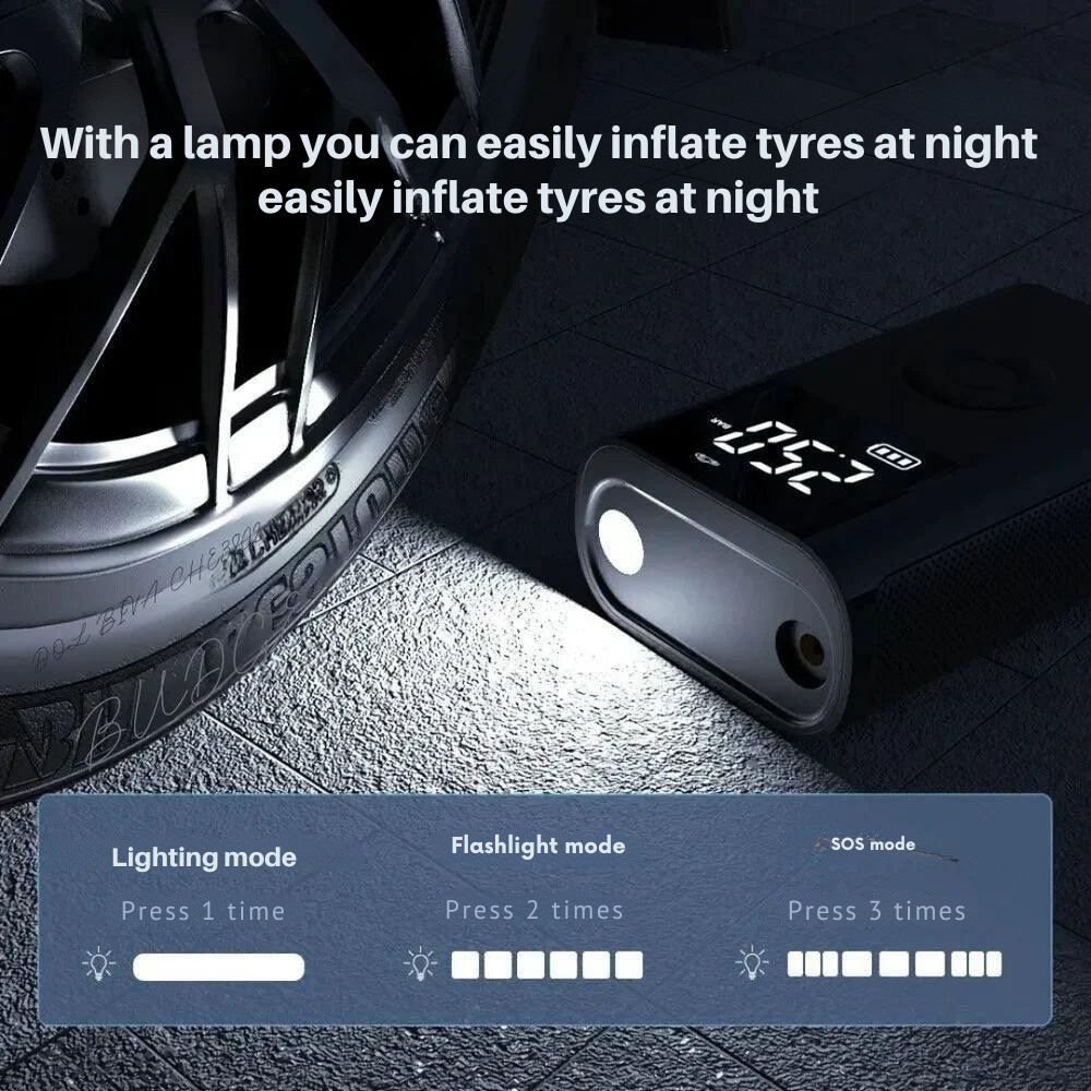 Pust dine dæk op på et øjeblik, uanset hvor du er 