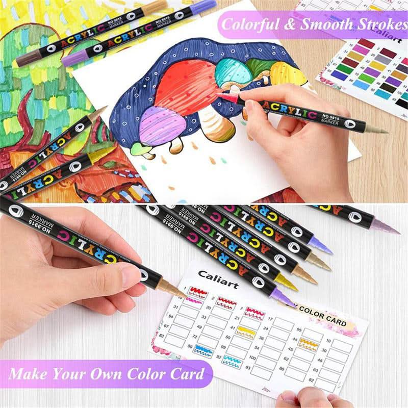 Stylos peinture acrylique pour créations éclatantes