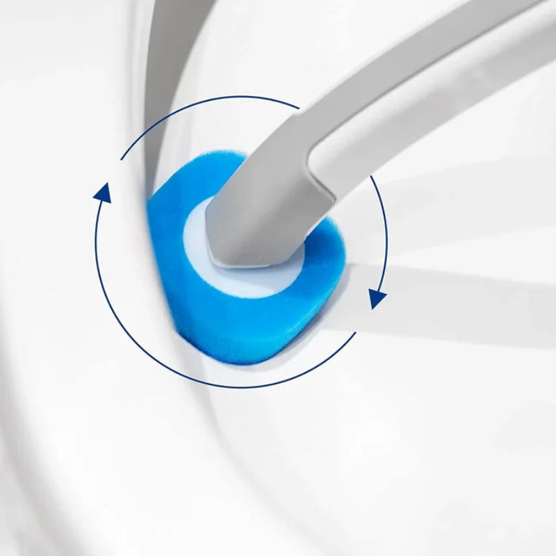 Rengjør toalettet ditt uten kontakt med engangshoder 