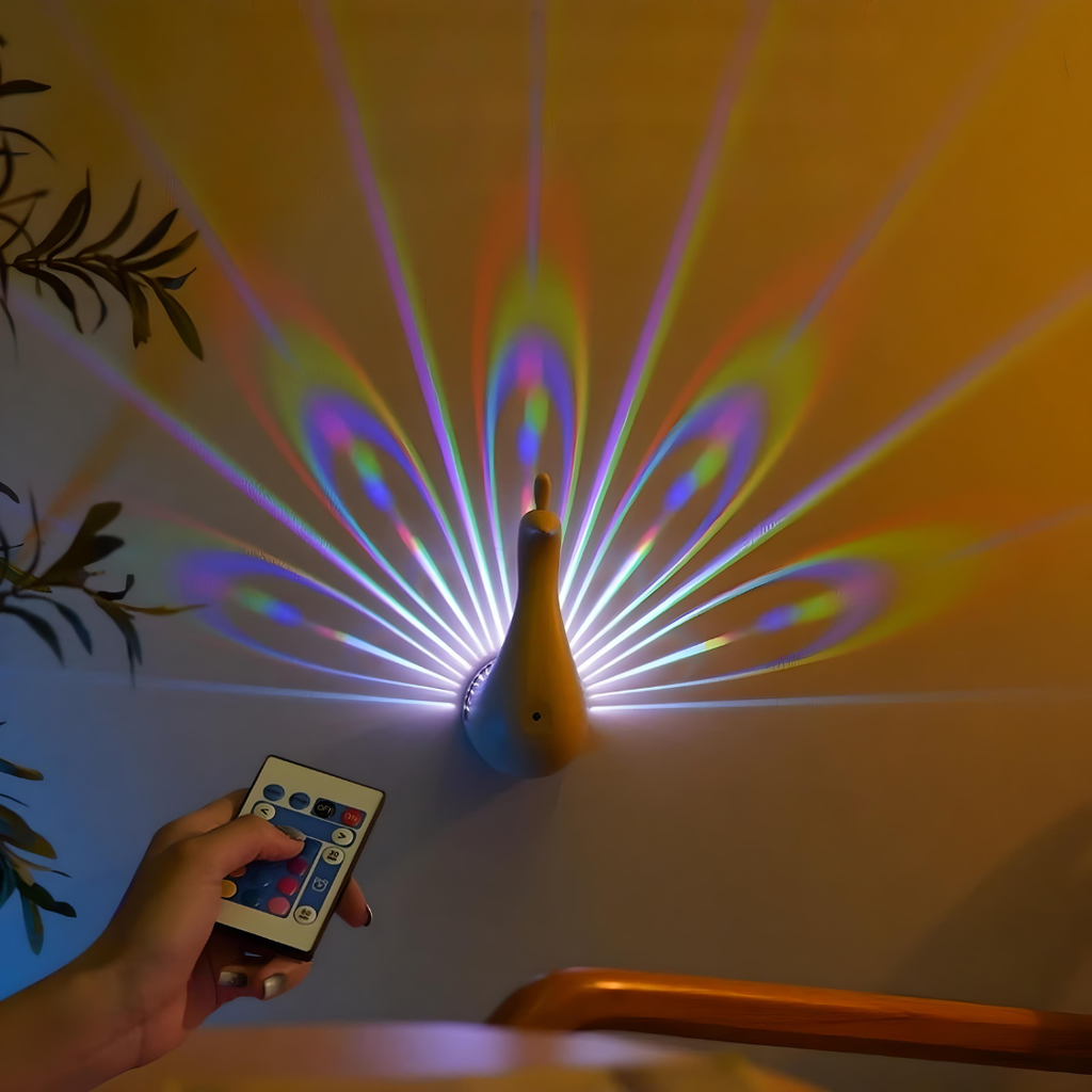 Lumière murale féerique pour des nuits apaisantes