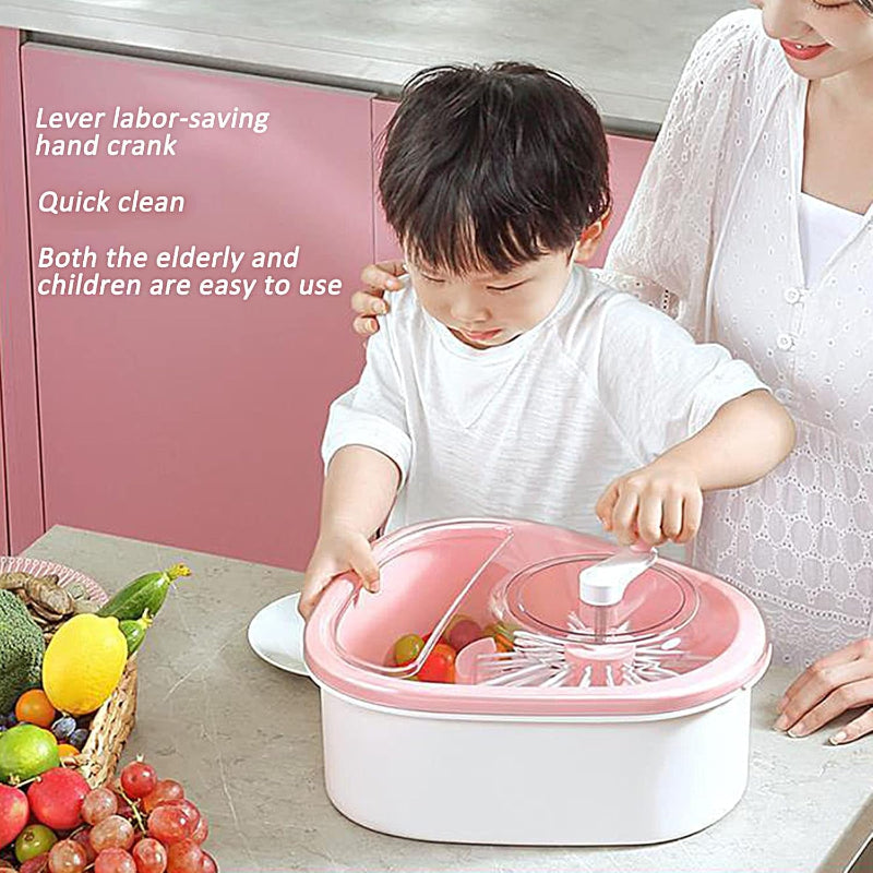 Curățare perfectă a fructelor fără efort și fără curățare 