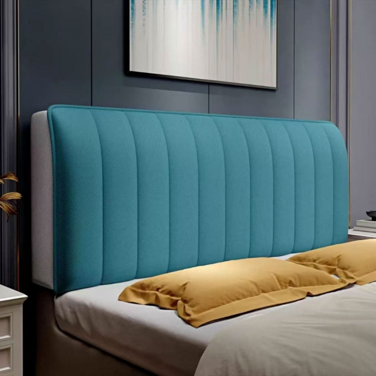 Housse de Tête de Lit Élégante pour une Chambre Raffinée