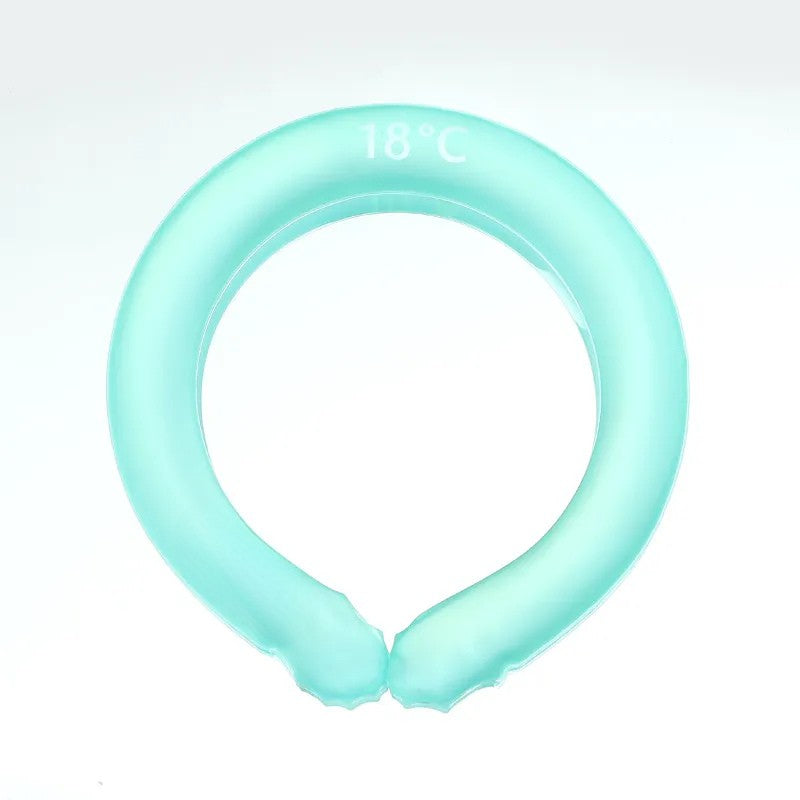 夏に涼しく過ごすための冷却リング 