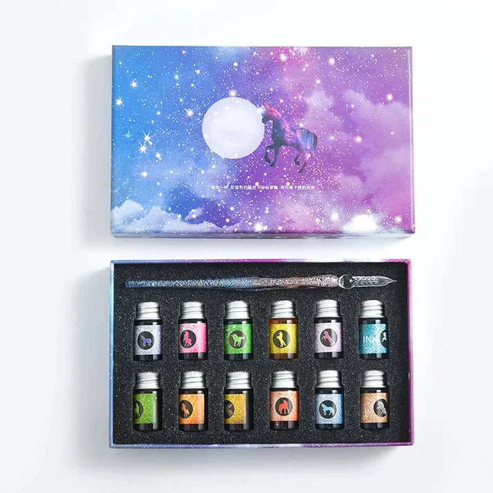 Skriv med eleganse takket være den glassdyppede pennen 