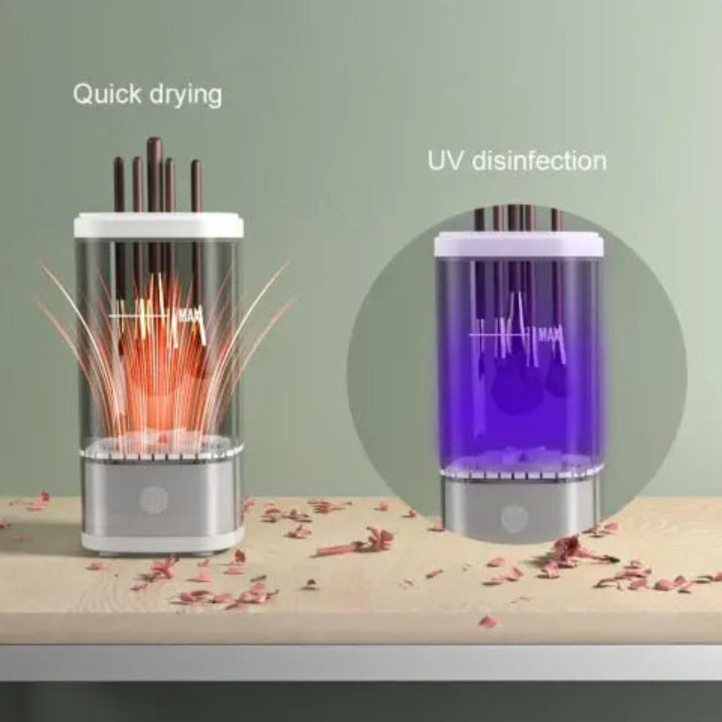 Curățător electric pentru pensule, rapid și eficient 