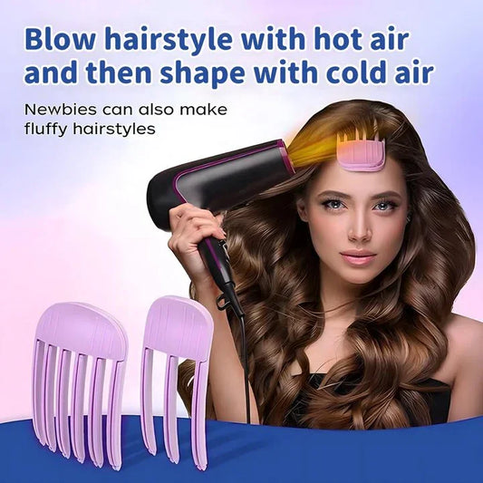 Acconciatura gonfiata istantaneamente con dolcezza e senza sforzo 