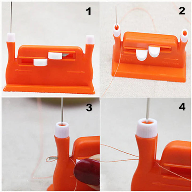 Fűzze be a tűit 1 másodperc alatt, erőfeszítés nélkül! 