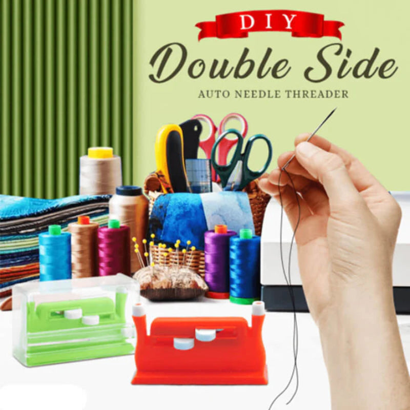 Fűzze be a tűit 1 másodperc alatt, erőfeszítés nélkül! 