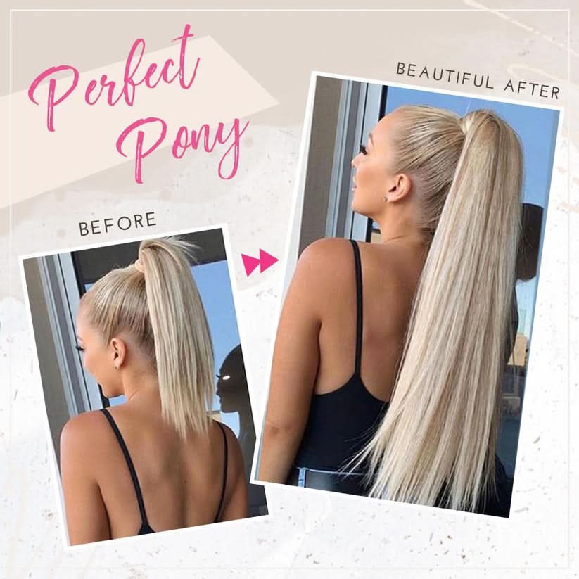 Extension queue de cheval glamour pour un look chic