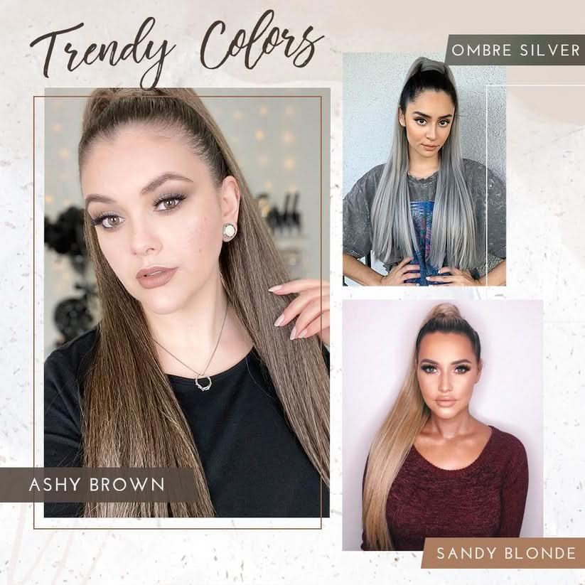 Extension queue de cheval glamour pour un look chic