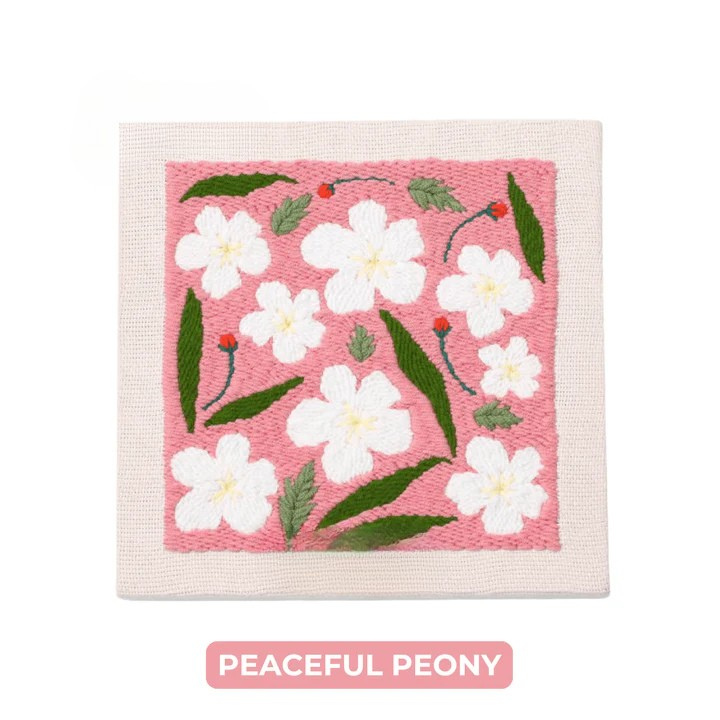 Punch needle broderisett 