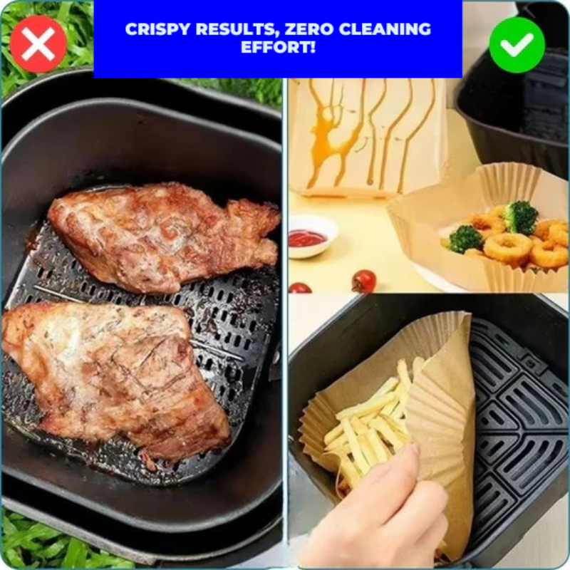 Papiers de cuisson pratiques pour Air fryer – Propreté et gain de temps