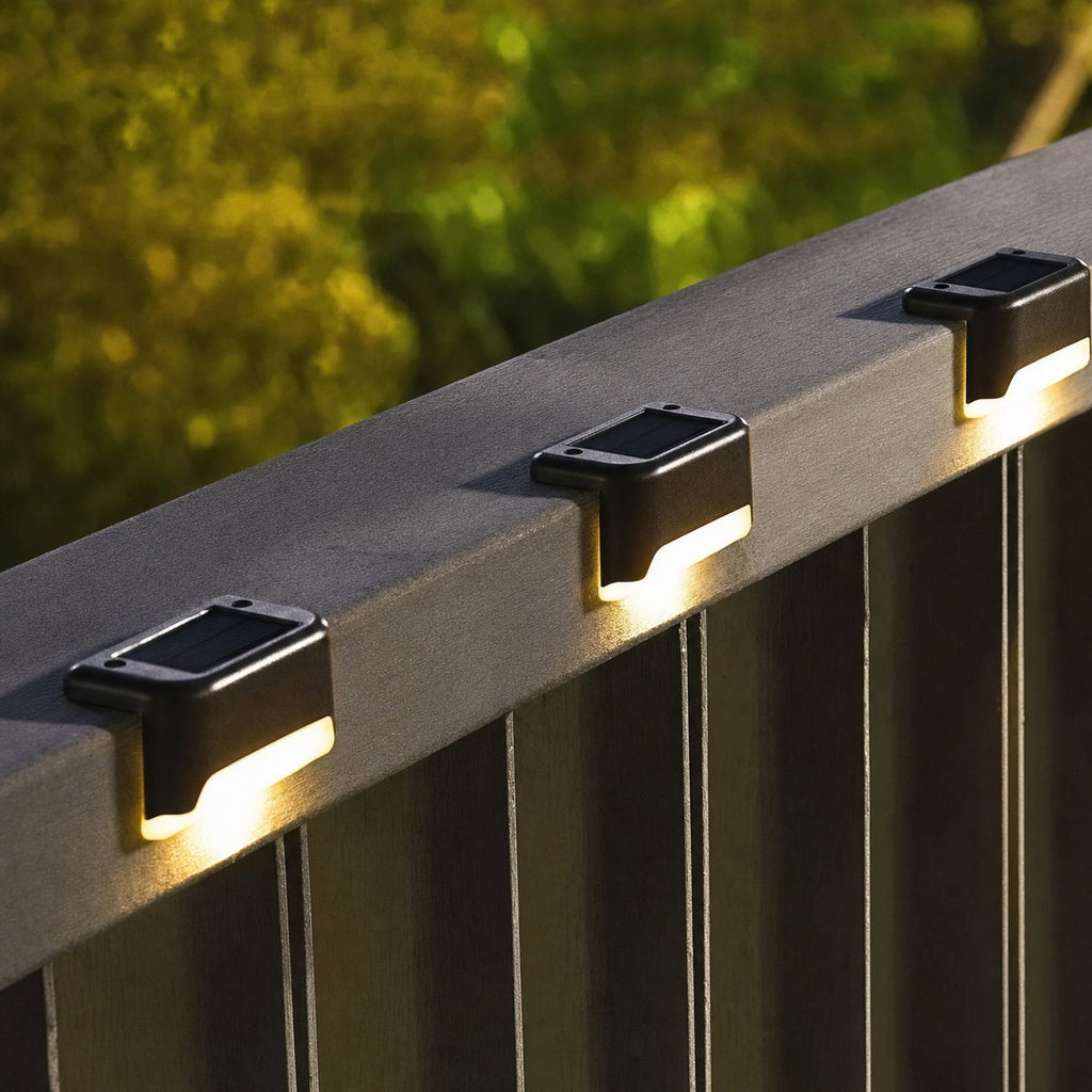 Ultra-powerful LED solar lamp for outdoor use 