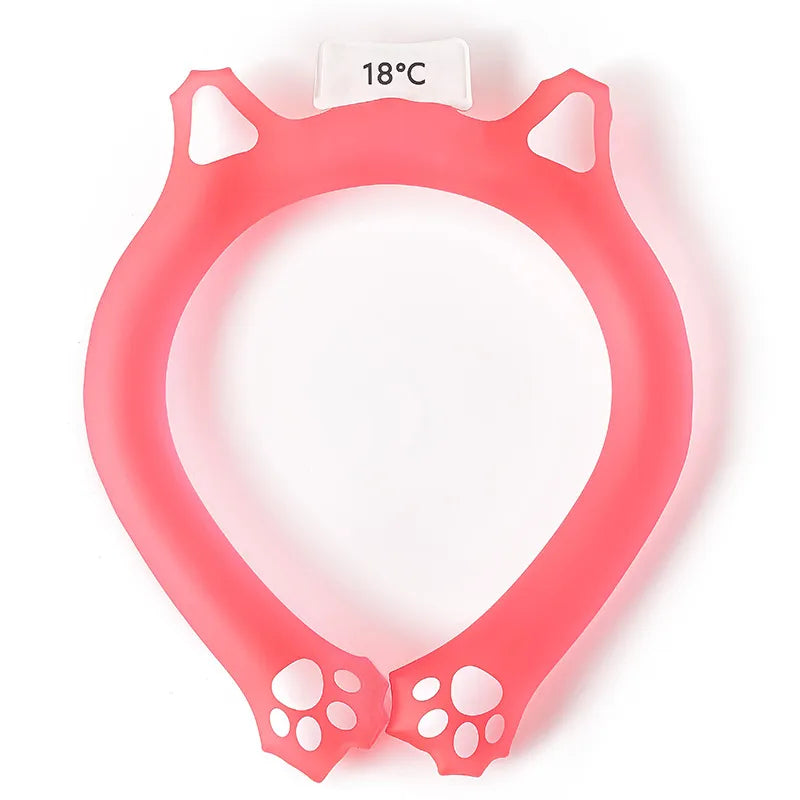 夏に涼しく過ごすための冷却リング 