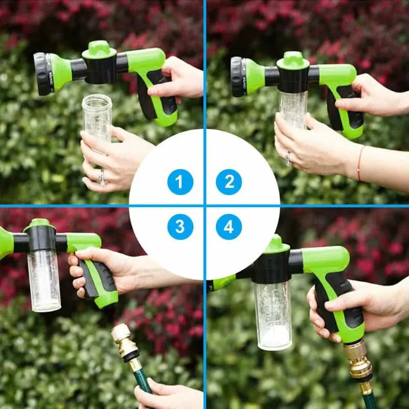 Pistolet à eau haute pression pour nettoyage et arrosage