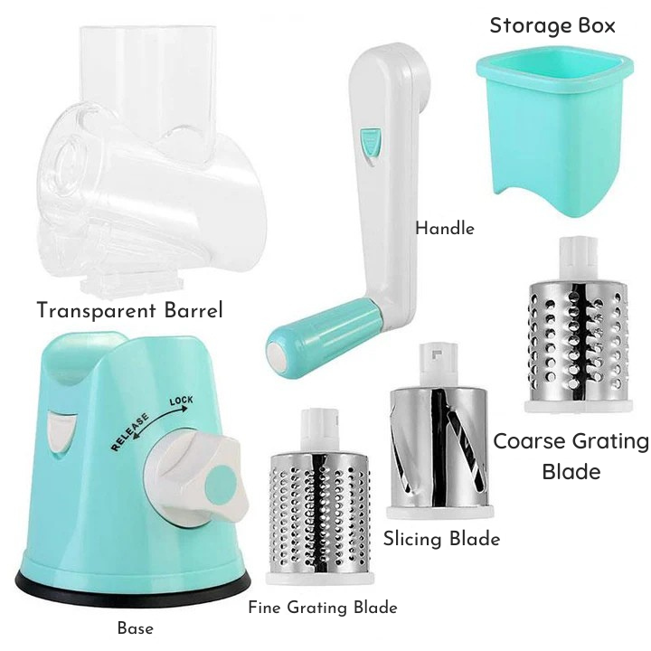 Κόψτε, τρίψτε και κόψτε εύκολα χωρίς κόπο 