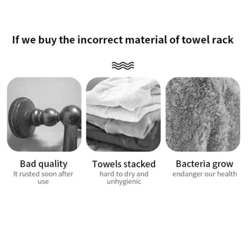 Support de Séchage Pliable et Pratique pour Toute la Maison