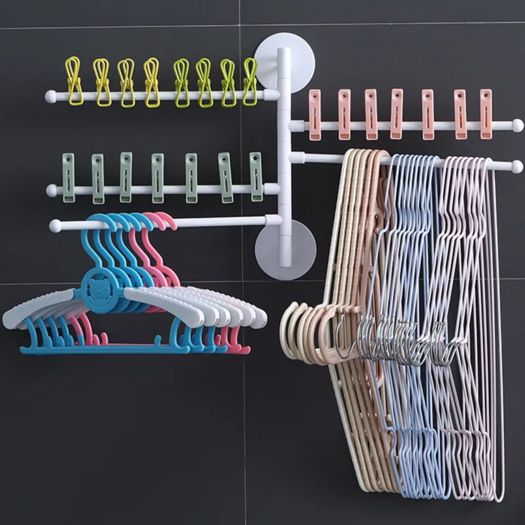 Support de Séchage Pliable et Pratique pour Toute la Maison