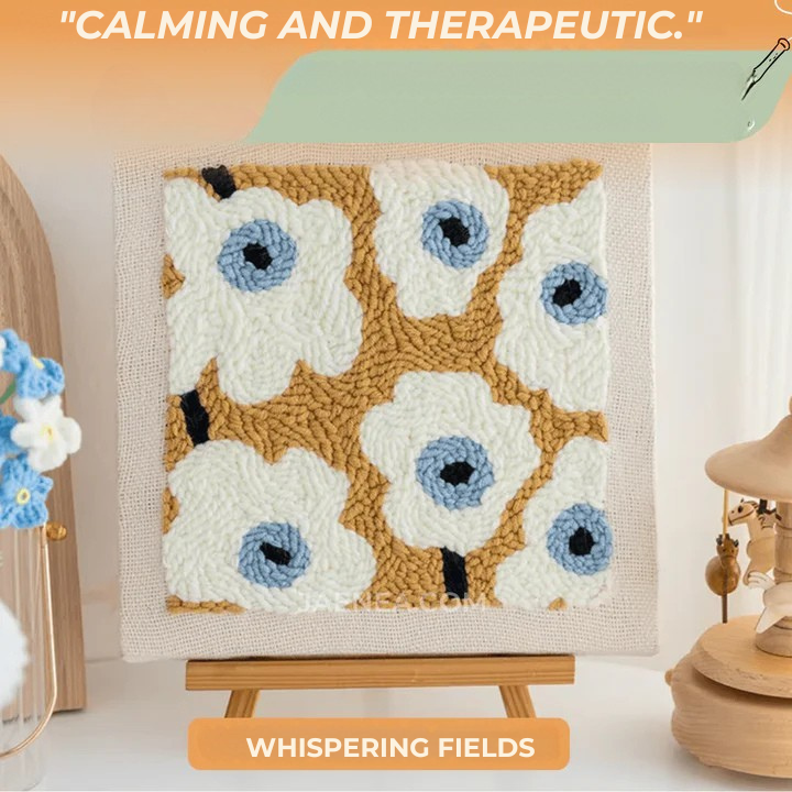 Punch needle broderisett 