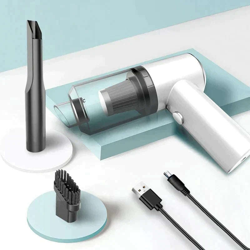 Aspiradora inalámbrica compacta – Limpia fácilmente en todas partes 