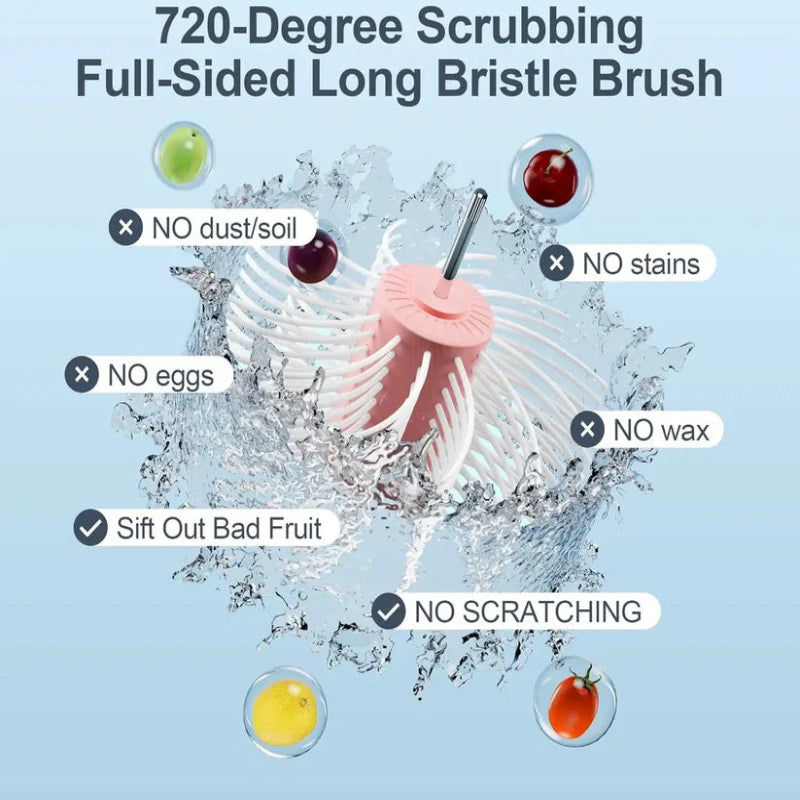 Curățare perfectă a fructelor fără efort și fără curățare 