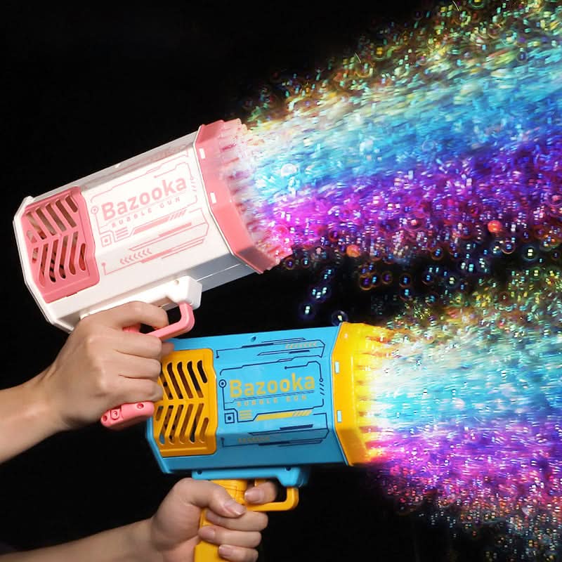 Pistolet à Bulles Rechargeable – Jouet d'Extérieur pour Enfants
