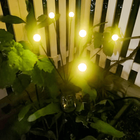 Lampes de jardin à lucioles pour une ambiance féerique