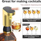 Precise electric pourer for wine and beverages 