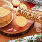 Perfect festive cookies thanks to the engraved rolling pin 