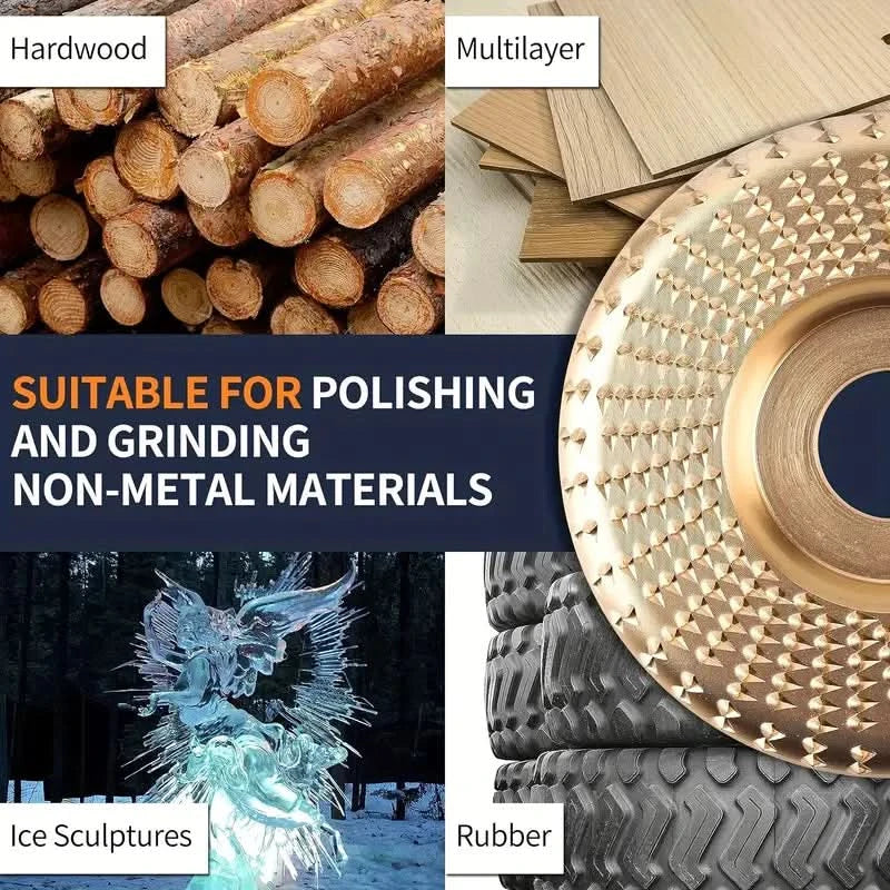 Kit de disques de sculpture sur bois – Précision et efficacité pour vos créations