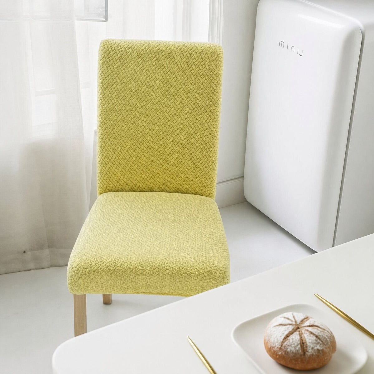 Premium stretch chair covers for durable protection 