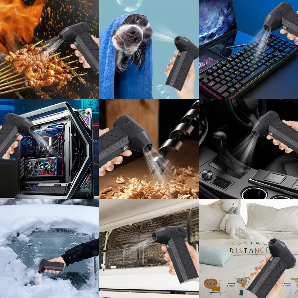 AirBlaster-Pro - Kompakt luftblæser til en ubesværet rengøring 