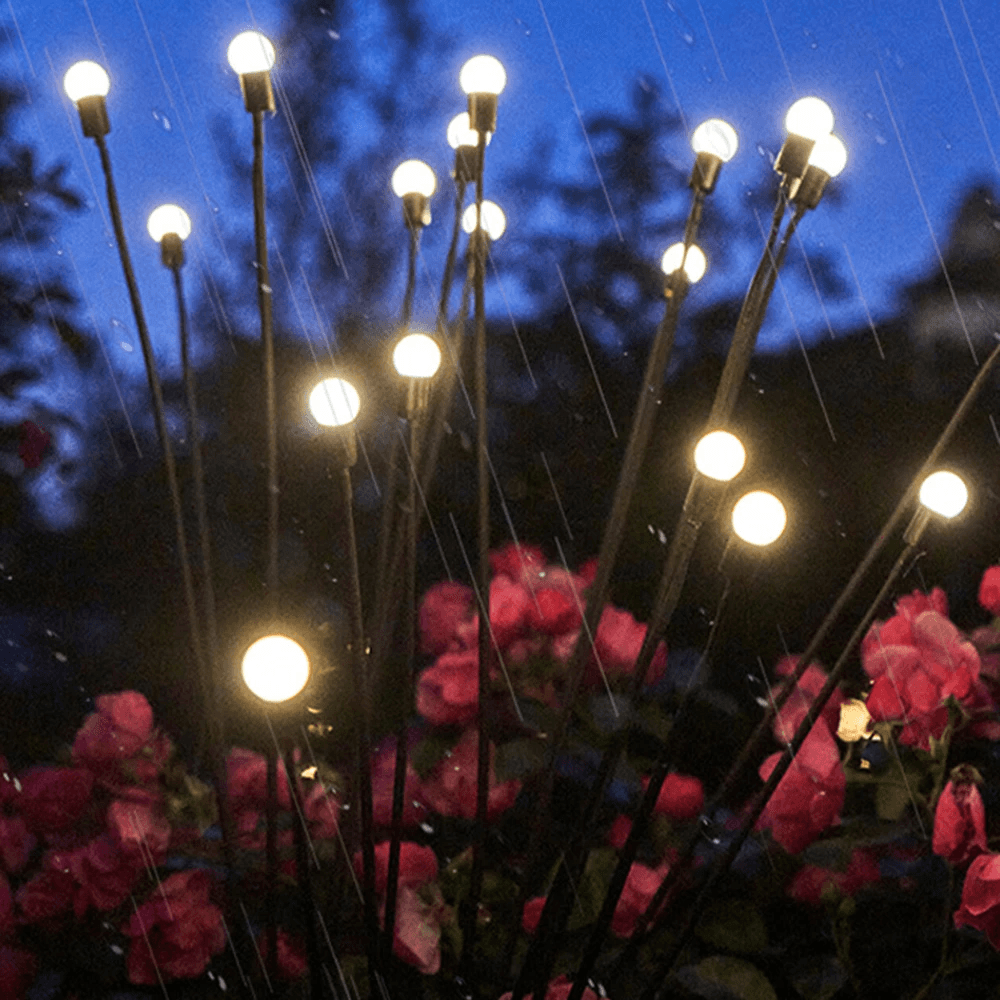 Lampes de jardin à lucioles pour une ambiance féerique