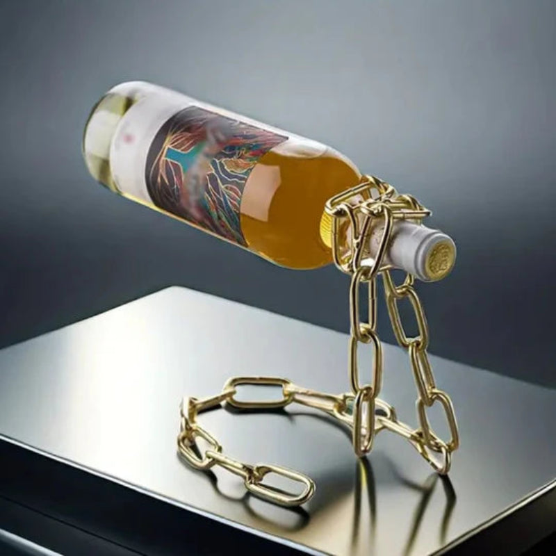 Flydende flaskeholder - Magisk kæde effekt 